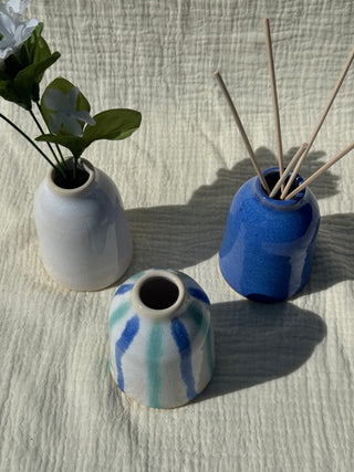 Ceramic 2 in 1 Bud Vase / Reed Diffuser Vase