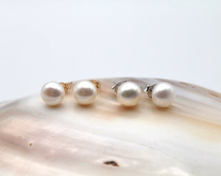 Classic Pearl Studs