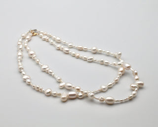 40 Shapes of White Necklace