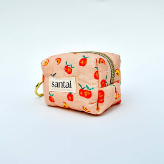Sweet peach bag charm