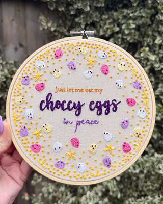 Choccy Eggs Embroidery Kit (The Sweet Treat Collection)