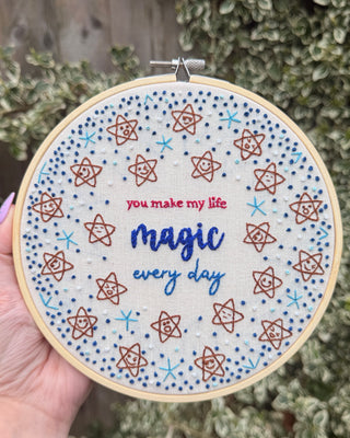 Starry Magic Embroidery Kit (The Sweet Treat Collection)