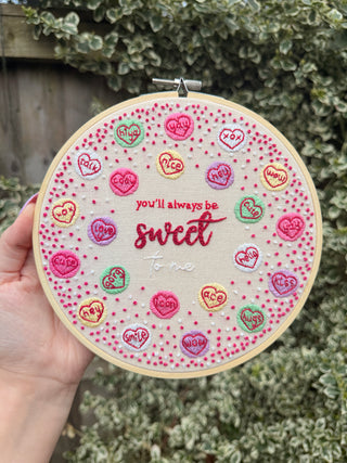 Sweet Heart Embroidery Kit (The Sweet Treat Collection)