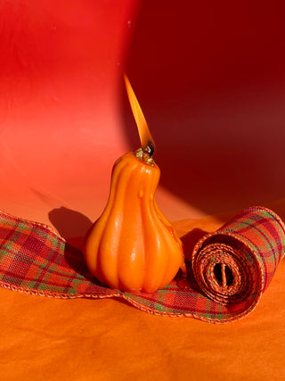 Large Pumpkin Candle