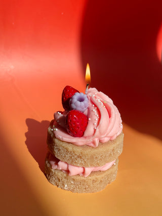 Birthday Sponge Cake Candle