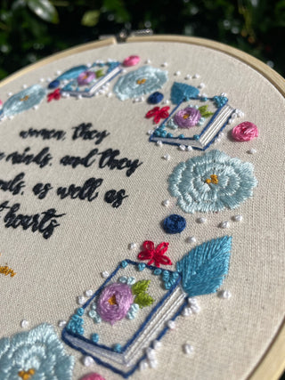 Little Women Inspired Embroidery Kit (The Literature Collection)