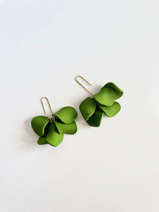 Iris Statement Dangle Earrings