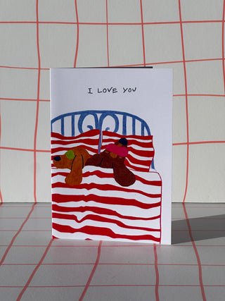 I Love You Greetings Card