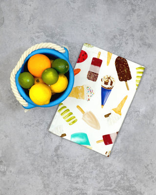 Ice Cream Tea Towel