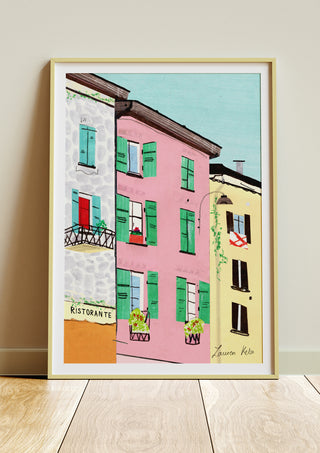 Italian Houses Print