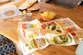 Italian Ingredients organic cotton tea towel