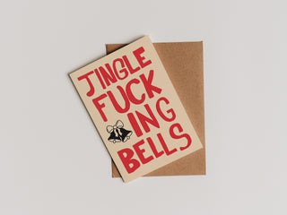 Jingle Fucking Bells Christmas Card