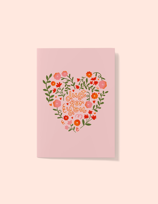 Just For You Greeting Card