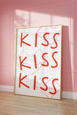 Kiss Kiss Print