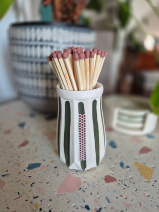 Large match pot