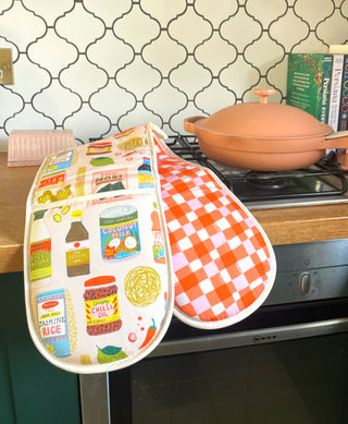 Asian Ingredients Oven Gloves