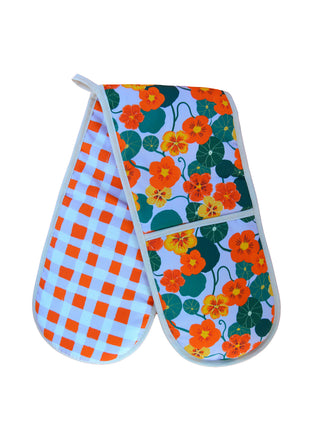 Nasturtiums Oven Gloves