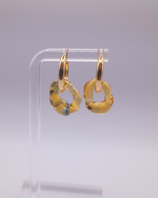 Tony Glass Earrings