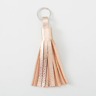 Leather Tassel Keyring