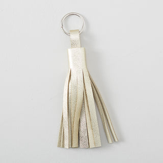 Leather Tassel Keyring
