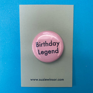 Birthday Legend Badge