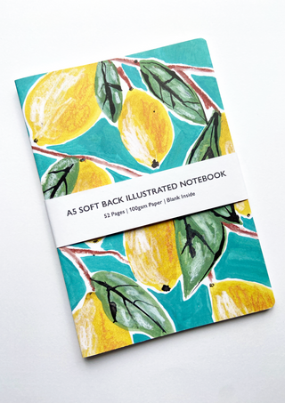 Lemons A5 Notebook
