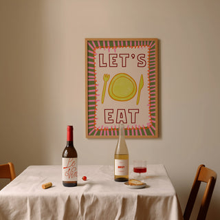 Lets Eat Print