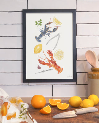 Lobster Print - A3