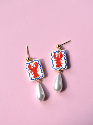 Lobster Earrings
