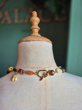 Lost and Found Necklace - Neutral Charms