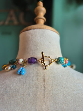 Lost and Found Necklace - Fish Charms
