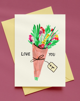 Love You Greetings Card