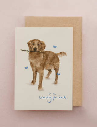 Lovely Friend Greetings Card