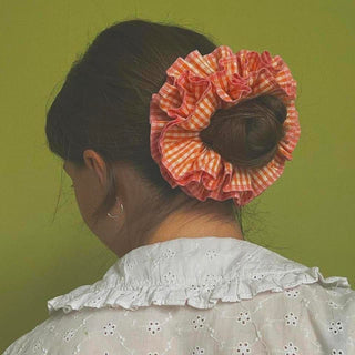 Marmalade Ruffle Scrunchie