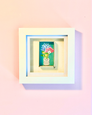 Matchbox Flower Collage – "Keira"