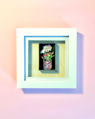 Matchbox Flower Collage – "Kylie"
