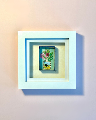 Matchbox Flower Collage – "Stella"