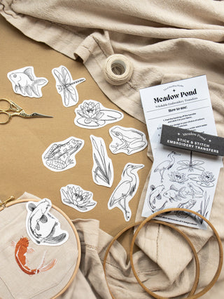 Meadow Pond Stick & Stitch Set
