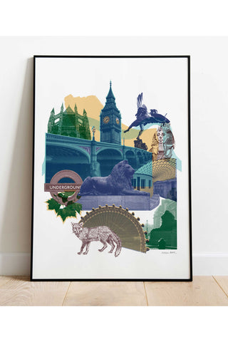 Central London Giclee Print