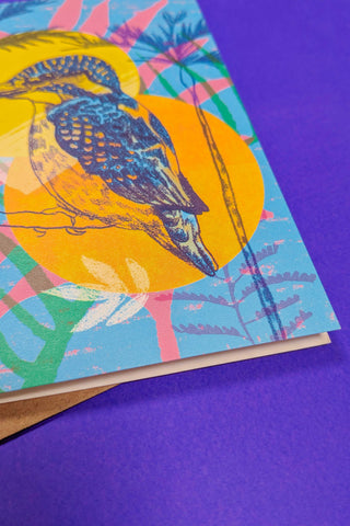 Common Kingfisher Greetings Card