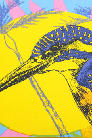 Common Kingfisher Limited Edition Screen Print