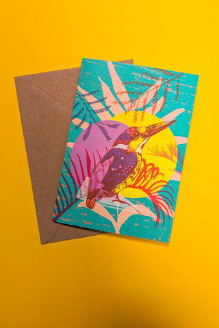 Dwarf Kingfisher Greetings Card