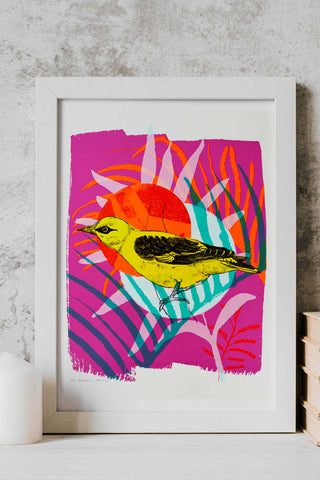 Golden Oriole Limited Edition Screen Print