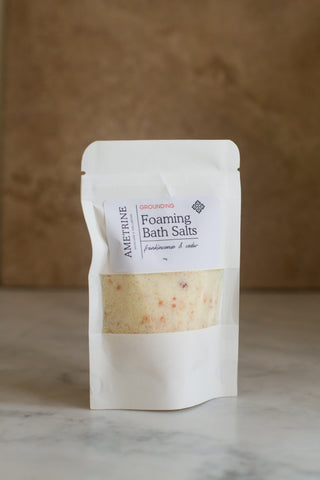 Mini Grounding Foaming Bath Salts