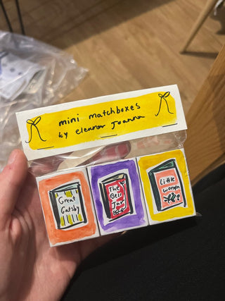 Mini Matchboxes - Books