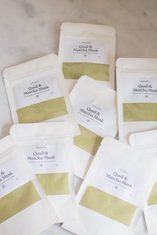 Mini Qasil & Matcha Face Mask