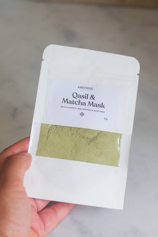 Mini Qasil & Matcha Face Mask