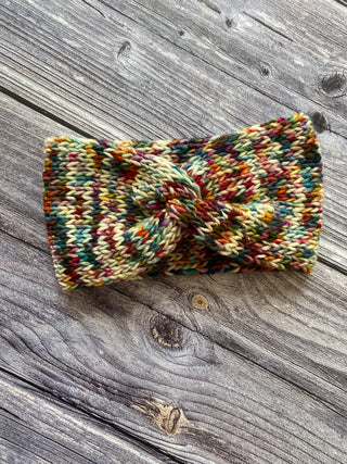 Molino Twist Front Merino Wool Ear Warmer