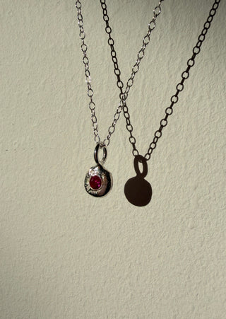 Molten Ruby Necklace