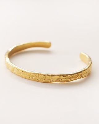 Molten Bangle Gold